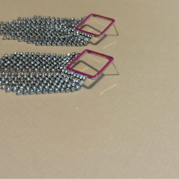 Tassel drop earrings N1163 - Picture 3 of 4